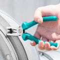 TOTAL 180mm Combination Pliers with One Color Handle THT110712. 