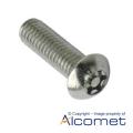 Stainless Steel SS Security Star Key Bolt Size M4x10mm (Pack of 12pcs). 