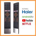 HAIER Smart LED TV Remote Control Without Voice Command. 