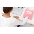 USB Heated Cute Mouse Pad Mouse Hand Warmer with Wristguard Warm Winter For Gift. 