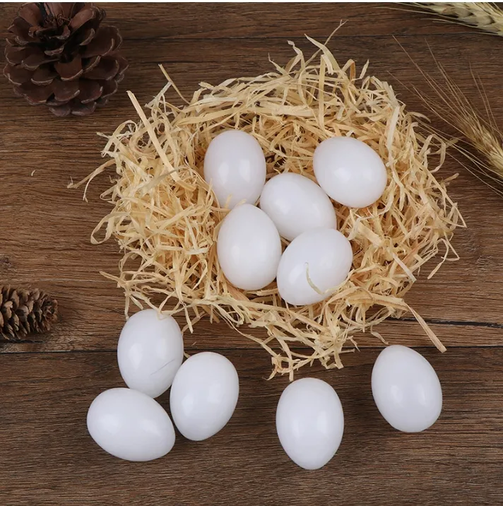 (10/15/24%20Pcs)%20Light%20Weight%20Plastic%20Eggs%20Shell%20for%20Broody%20Hen%20Training%20%20-%20Dummy%20Hollow%20Artificial%20Egg%20Shell%20-%20Image%209