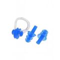 Swimming Silicone Nose Clip With Ear Plugs  in Multicolor. 