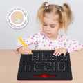 Magnet Learning Board Drawing Magnetic Slate Magic Slate With Replacement Stylus Pen for Free Play Magnet Pad Magnetic Drawing Board. 