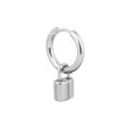 1pc Lock Drop Earrings Clip hikaw Stainless Kpop Idol Pop Star YIBO Earring for Men Women Fashion Punk Jewely Accessories. 