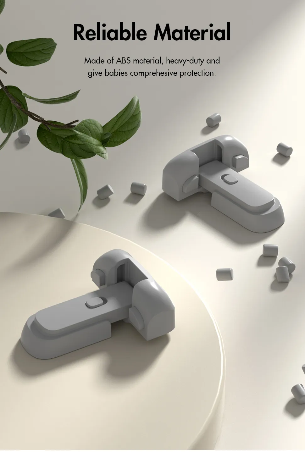 Kiddie Guard Child Safety Refrigerator Lock Door Fridge Lock