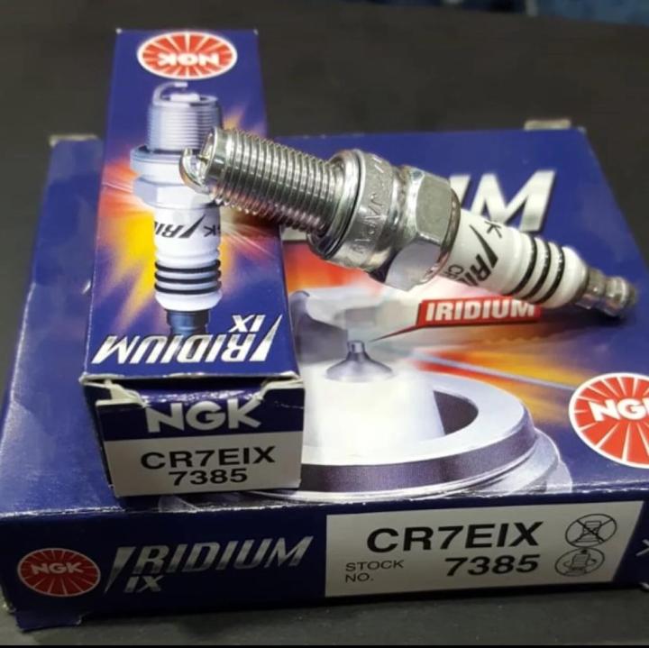 NGK Spark Plug - Iridium Spark Plug for Suzuki GS150/GS150SE/ Honda CB150F (CR7EIX/CR9EIX)