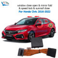 Honda Civic 2016-2022 Auto Window Closer Open Sunroof Closer Gear Lock Module -Plug and Play-. 