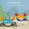 Interactive Crab Toy For Baby Crawling Crab Creative Techno Escape Electronic Toys Animal Pet Runaway Musical Toddler Gifts Moonlight. 