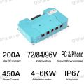FARDRIVER ND72450 200A Electric IPMSM One-LIN Display Motorcycle 450A 3-5KW Brushless Intelligent Bluetooth Programmable Debugging Controller 48-72V 3000-5000W. 