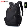 Business Travel Bag Pack Laptop Bag Water Resistant Business Computer Backpack Bag / Backpacks For Boys And Men For Up to 15.6 Inch Laptop with USB And Hand Free Port For College, University, School, Office Etc.. 