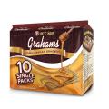 Grahams Honey Graham Biscuits Snacks 25g x 10 Packs. 
