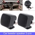 2Pcs 500W Mini High Efficiency Car Tweeter Speakers Auto Horn Audio Music Stereo Speaker for Car Audio System. 