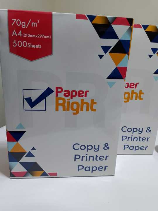 A4 Size Paper Right 70grm Rim (500 Pages) Execellent Image Clarity