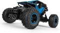 RC Car 2.4Ghz 4WD Remote Control Mobil 1:16 RC Rock Crawler dengan Dual Motor Semua Medan Off-Road Truk Mendaki Mobil RTR. 