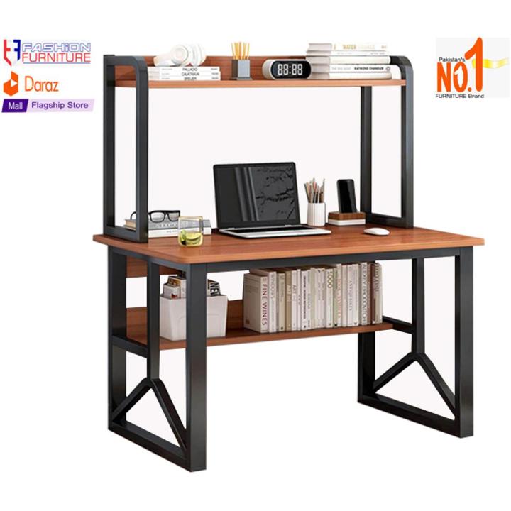 Computer Workstation with Storage Bookcase Shelves, Table, Shelves, Bookshelf, Gaming Table, Computer Desk, Racks