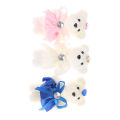 10Pcs 12cm Bear Flower Bouquet Toy Cartoon Doll Teddy Bear Bouquet Graduation Birthday Wedding Gifts Party Decor-Angelia. 