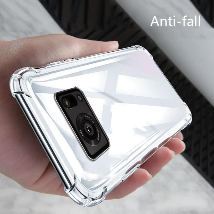 Sroof For Sharp Aquos R6 Couple Simple Shockproof phone case Four Corner Anti Fall Skin Friendly Shell Soft Phone Back Cover