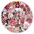 50/30/10PCS Angel Dust Alastor Popular Anime Peripheral Graffiti Stickers Computer Mobile Tablet Skateboard Luggage Stickers. 