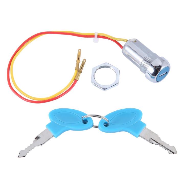 Universal Starting Switch Key Lock Wires Ignition  Keys Switch