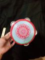 6pcs Small Dafli Tambourine for whole band to play 5.5 inch Musical Instrument for weddings Parties school bands Events and Fun group. 