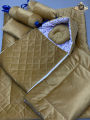The Royal Bedding Baby Nest /Baby Wrapper/New Born Baby Velvet Set 7 Pcs. 