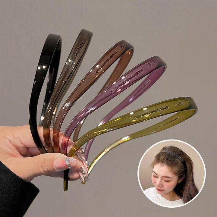 Resin Headband  Women's Face Wash  Non-slip Hair Compression Headband