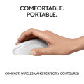Logitech M240 Silent Bluetooth Wireless Mouse-Off White. 