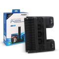 DOBE TP4-882 PS4 Game Cooling Fan Stand with Dual game controller Charging Station for Playstation4,/PS4 Pro/PS4 Slim. 