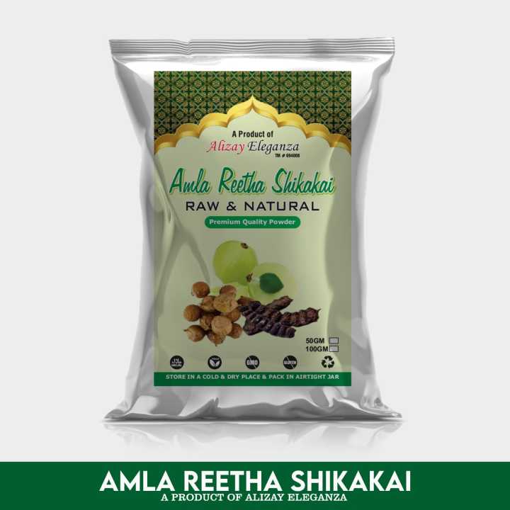 Amla Reetha Shikakai Powder 100 Gram Retha Sekakai Ritha | Daraz.pk