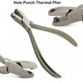 Dental Clear Aligner Hole Punch Pliers Thermal Forming Orthodontic Instruments. 