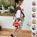 【Happier】Hot selling Bags and Travel Kids Bags Children Cute Cartoon Print Cross-Body Handbag Fashion Girls Shoulder Messenger Bag. 