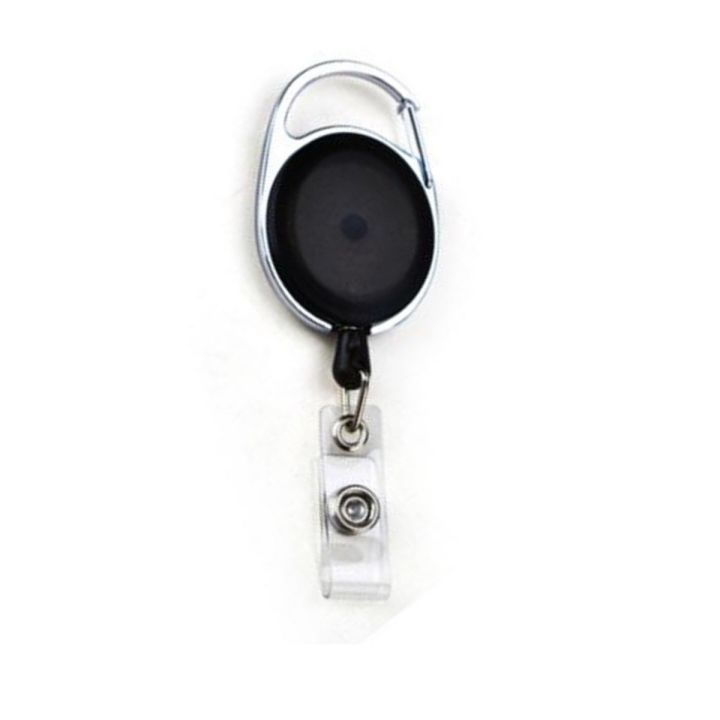 Oval Shape Retractable Yo-Yo Clip for Id Card Holder for School Office