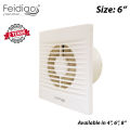 FEIDIAO Slim and Stylish 6 inch Ventilation Exhaust Fan - Imported. 