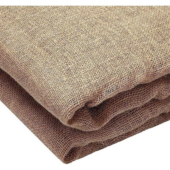 Openness - 1 Meter Jute Burlap Fabric / Cloth 39 inches x 44 Inches For Decorations, Crafts, Home, Weddings, Table Linens, Landscaping, Plants & Tree Covering