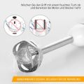 Hand Blender Mixer 800W Chopper Mixer Bowl Egg Whisk & Beaker - Coffee Beater - Egg Beater Machine For cake - Meat Chopper  Stainless Steel Hand Blender with 4 Blades  2 Speed Levels  Ice Crushing, Smoothies, Powerful & Durable Home & Kitchen Appliance. 