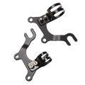 2 【Footprint】 【Hot Sale】 Isinplay Bicycle Disc Brake Modification Bracket Frame Adapter Mounting Holder Mountain Bike Disc Brake Converter V Brake Rack Disc Outdoor MTB Accessories. 