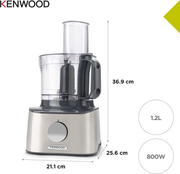 Kenwood%20Fdm307Ss%20Full%20Size%20Food%20Processor,%20800%20Watt%20With%20Grinder%20-%20Black%20Silver%20(International%20Warranty)%20-%20Image%204