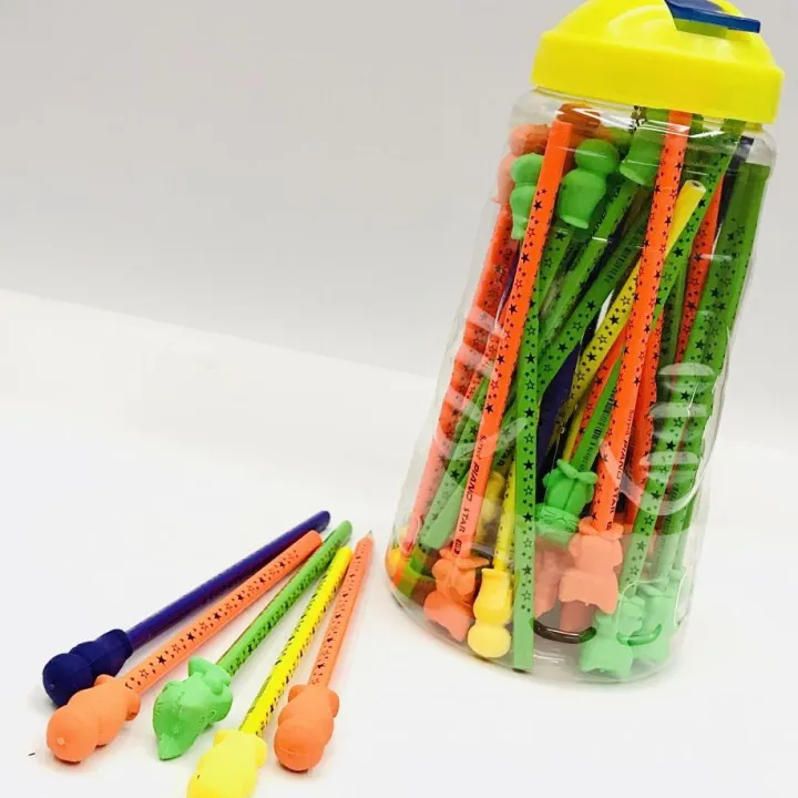Pack%20of%2048%20-%20Piano%20Lead%20Pencil%20Star%20with%20Fancy%20Eraser%20-%20Image%203