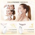 Face Beauty Tools - 3 In 1 Facial Lifting Device Neck Eye Massage - Tightening Device Skin Care Tool - Face Slimming Tool Trainer Face Exerciser - Jade Roller and Gua Sha Set - Natural Jade Stone Face Roller - Face Lifting Massager Double Chin Remover. 