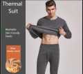 High Quality Thermal Fleece Inner Suit Winter Two Pieces Set Full Body Thermal Suit & Winter warmer inner wear For Men's. 