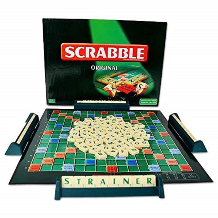 Scrabble Board Game -Scrabble Game For Kids Cross Word Game Scrabble High Quality