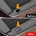 for Ram 1500 Stake Pocket Covers, Rear Truck Bed Rail Stake Pocket Cover for Dodge Ram 2019 2020 2021 (Set of 4). 