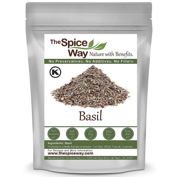 Basil Leaves  pure dried basil seasoning leaves 30 gram