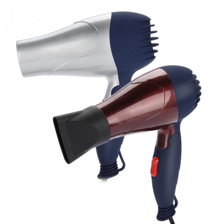 220V Portable Mini Hair Dryer 1500W Low Noise Evenly Hot Wind Collapsible Travel Hair Dryers Compact Hair Dryer New