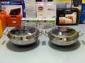 Honeycomb double sided Laser Coated 34 and 36cm Non-Stick Deep handi,wok pan ( household cooking pan)- Premium Quality. 