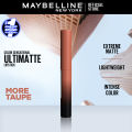Maybelline New York Color Sensational Ultimatte Slim Lipstick - More Taupe. 