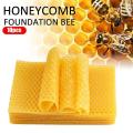 10Pcs Beeswax Sheets Candle Making Craft DIY Kits Honey Candles Maker Full Bees Wax Honeycomb Beekeeping Foundation Sheets New. 