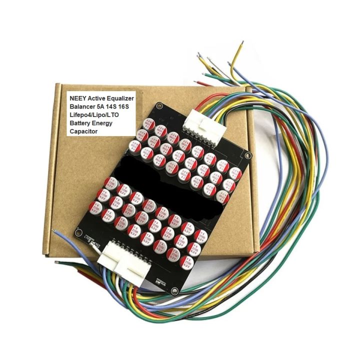 5A 16S Active Equalizer Balancer 14S-16S Lifepo4/Lipo/LTO Battery Energy Capacitor 48V 60V Energy storage system