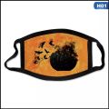 Halloween Printed Adult Mask Halloween Home Bat Spider Pumpkin Halloween Ornaments Anti-dust Protective Masque Mascarillas U2. 