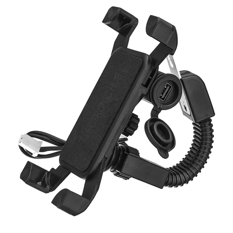 Bike phone holder and charger sale